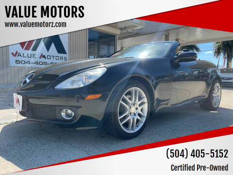 2009 Mercedes-Benz SLK for sale at VALUE MOTORS in Kenner LA