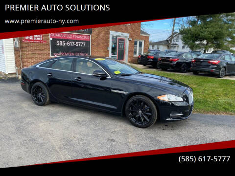 2013 Jaguar XJ for sale at PREMIER AUTO SOLUTIONS in Spencerport NY