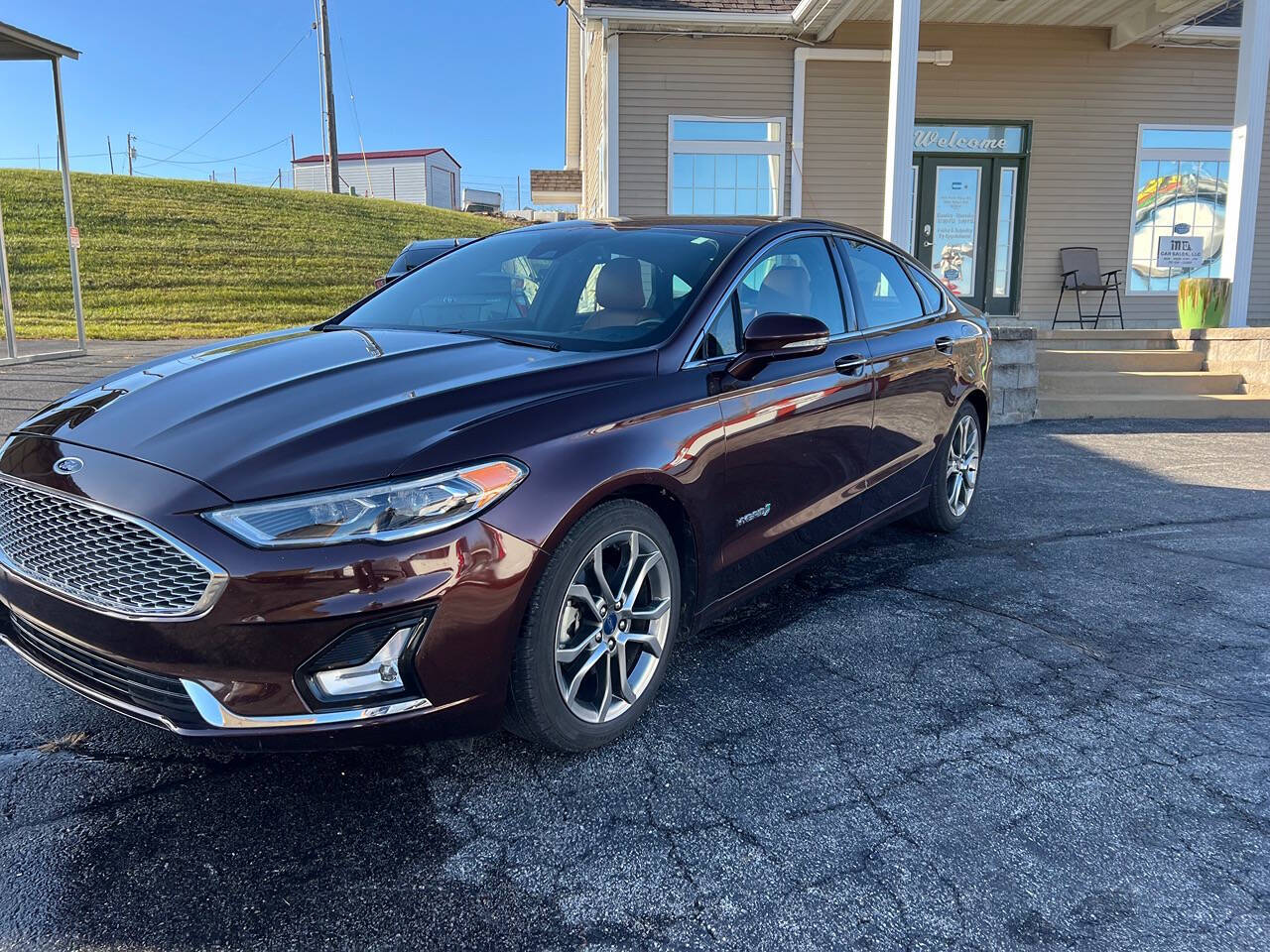 2019 Ford Fusion Hybrid for sale at MO CAR SALES LLC in Villa Ridge, MO