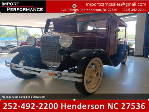 1930 Ford HUCKSTER for sale at Import Performance Sales - Henderson in Henderson NC