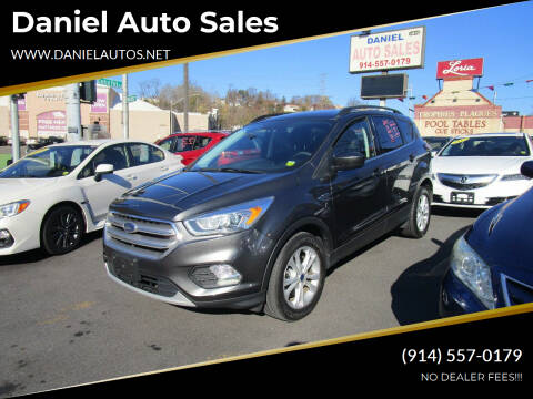 2017 Ford Escape for sale at Daniel Auto Sales in Yonkers NY