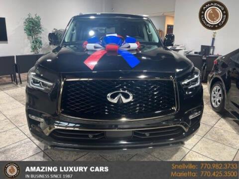 2021 Infiniti QX80 for sale at Amazing Luxury Cars in Snellville GA