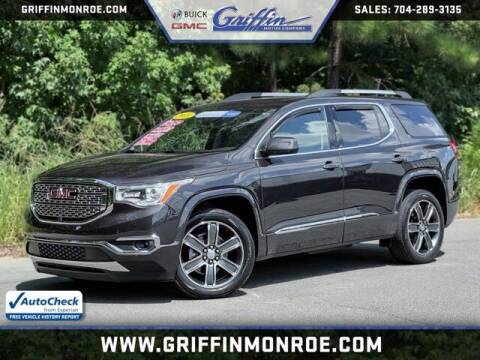 2018 GMC Acadia for sale at Griffin Buick GMC in Monroe NC