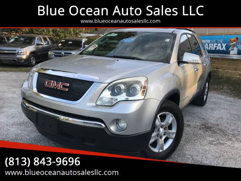 2008 GMC Acadia for sale at Blue Ocean Auto Sales LLC in Tampa FL