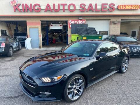 2017 Ford Mustang for sale at KING AUTO SALES  II in Detroit MI