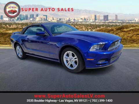 2014 Ford Mustang for sale at Super Auto Sales in Las Vegas NV