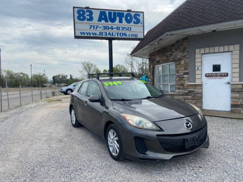 2012 Mazda MAZDA3 for sale at 83 Autos in York PA