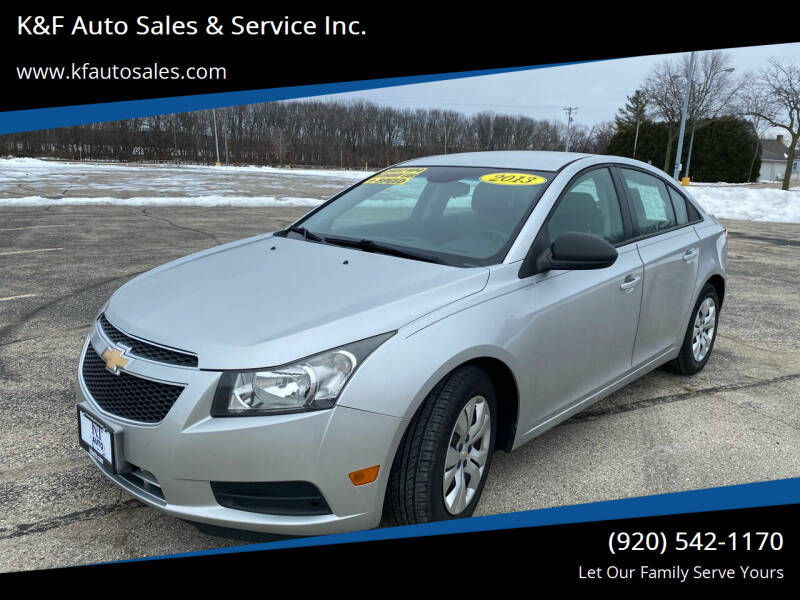 2013 Chevrolet Cruze for sale at K&F Auto Sales & Service Inc. in Fort Atkinson WI