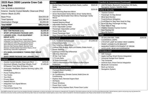 2025 RAM 3500 Laramie