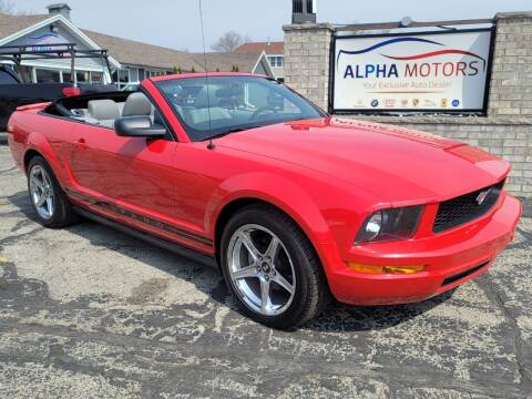 2007 Ford Mustang for sale at Alpha Motors in New Berlin WI