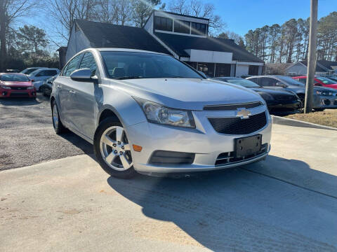 2012 Chevrolet Cruze for sale at Alpha Car Land LLC in Snellville GA