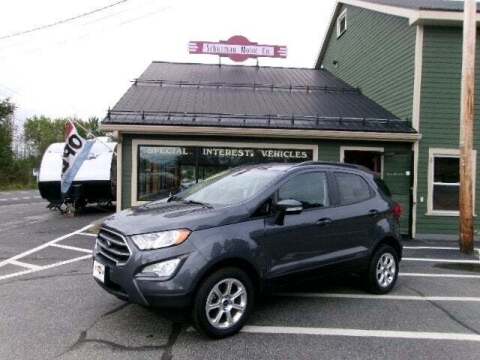 2020 Ford EcoSport for sale at SCHURMAN MOTOR COMPANY in Lancaster NH