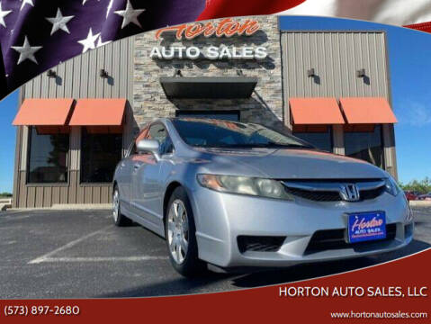 2010 Honda Civic for sale at HORTON AUTO SALES, LLC in Linn MO