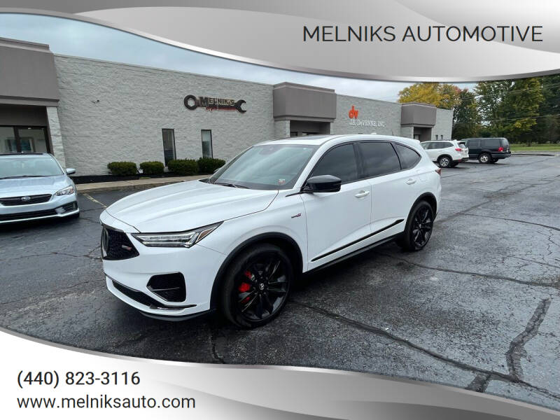 2022 Acura MDX for sale at Melniks Automotive in Berea OH