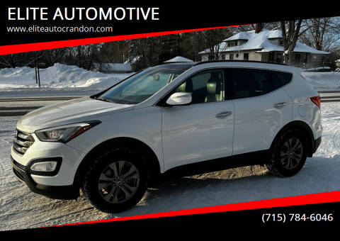 2014 Hyundai Santa Fe Sport for sale at ELITE AUTOMOTIVE in Crandon WI