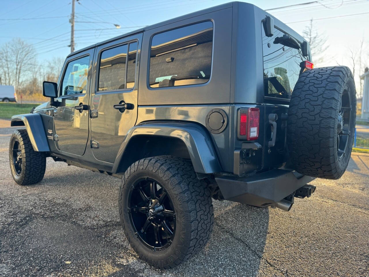 2008 Jeep Wrangler Unlimited for sale at ROUTE 8 AUTO SALES LLC in Peninsula, OH