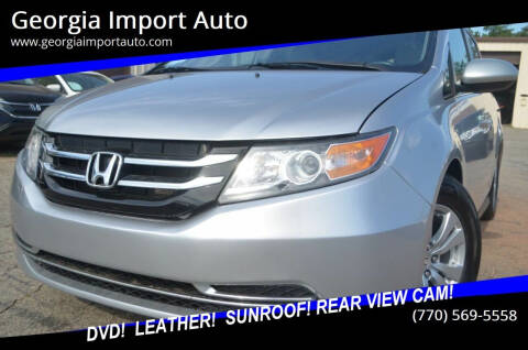 2014 Honda Odyssey for sale at Georgia Import Auto in Alpharetta GA