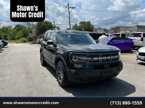2021 Ford Bronco Sport for sale at Shawn's Motor Credit in Houston TX