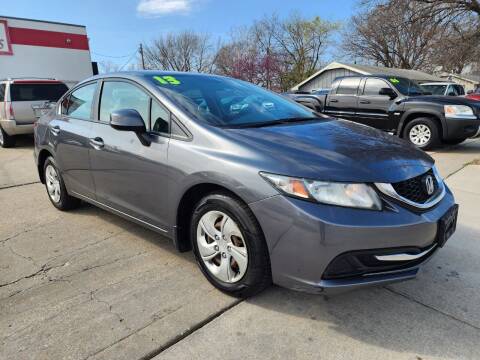 2013 Honda Civic for sale at Quallys Auto Sales in Olathe KS