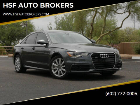 2014 Audi A6 for sale at HSF AUTO BROKERS in Phoenix AZ