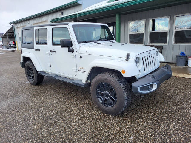 2015 Jeep Wrangler Unlimited for sale at Clarks Auto Sales Inc in Lakeview, MI