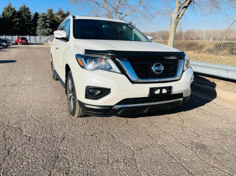 2017 Nissan Pathfinder for sale at Rams Auto Sales LLC in South Saint Paul MN