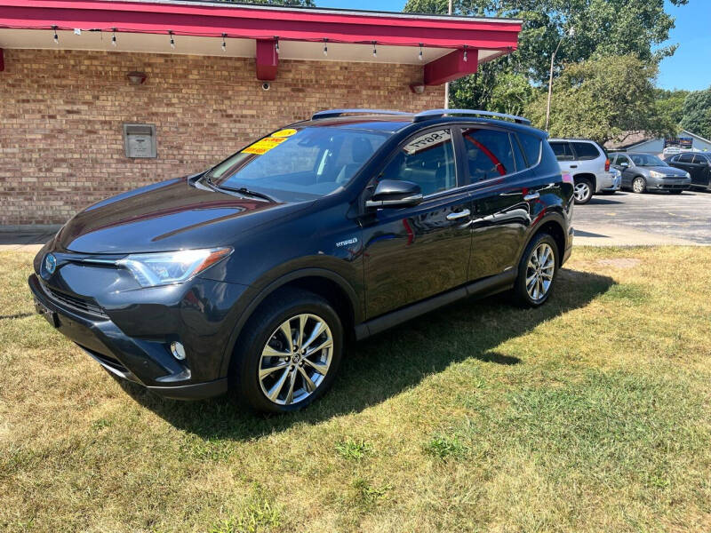 2018 Toyota RAV4 Hybrid for sale at Murdock Used Cars in Niles MI