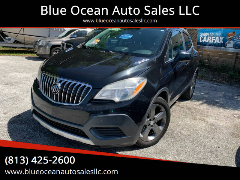 2013 Buick Encore for sale at Blue Ocean Auto Sales LLC in Tampa FL