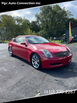 2003 Infiniti G35 for sale at Pgc Auto Connection Inc in Coatesville PA