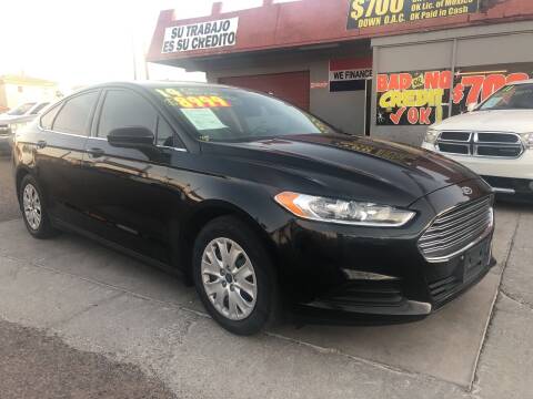 2014 Ford Fusion for sale at Sunday Car Company LLC in Phoenix AZ