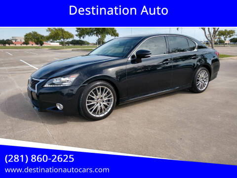 2014 Lexus GS 350 for sale at Destination Auto in Stafford TX