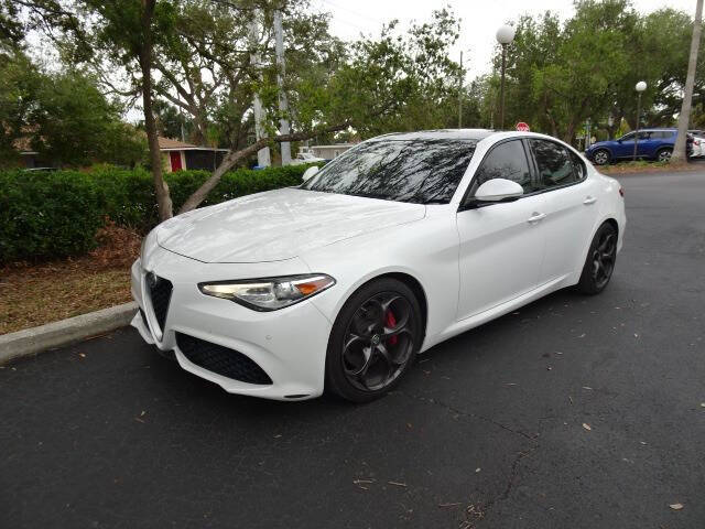 2018 Alfa Romeo Giulia for sale at DONNY MILLS AUTO SALES in Largo FL