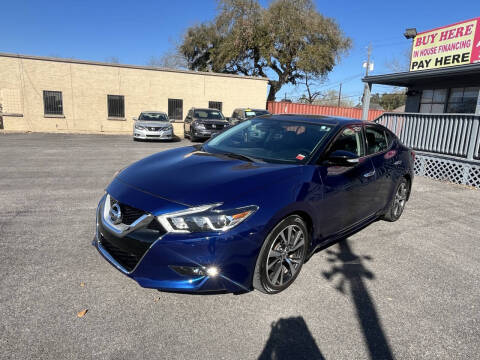 2018 Nissan Maxima for sale at Apex Motors in Rosenberg TX