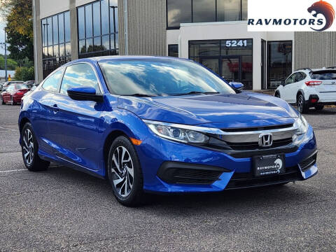 2017 Honda Civic for sale at RAVMOTORS - CRYSTAL in Crystal MN