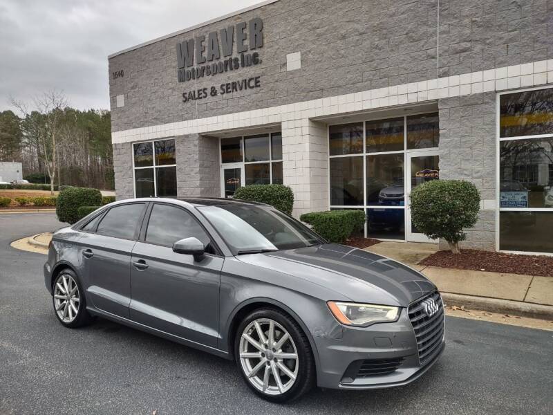 2016 Audi A3 for sale at Weaver Motorsports Inc in Cary NC