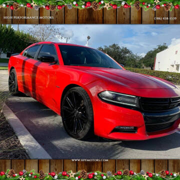 2018 Dodge Charger for sale at HIGH PERFORMANCE MOTORS in Hollywood FL