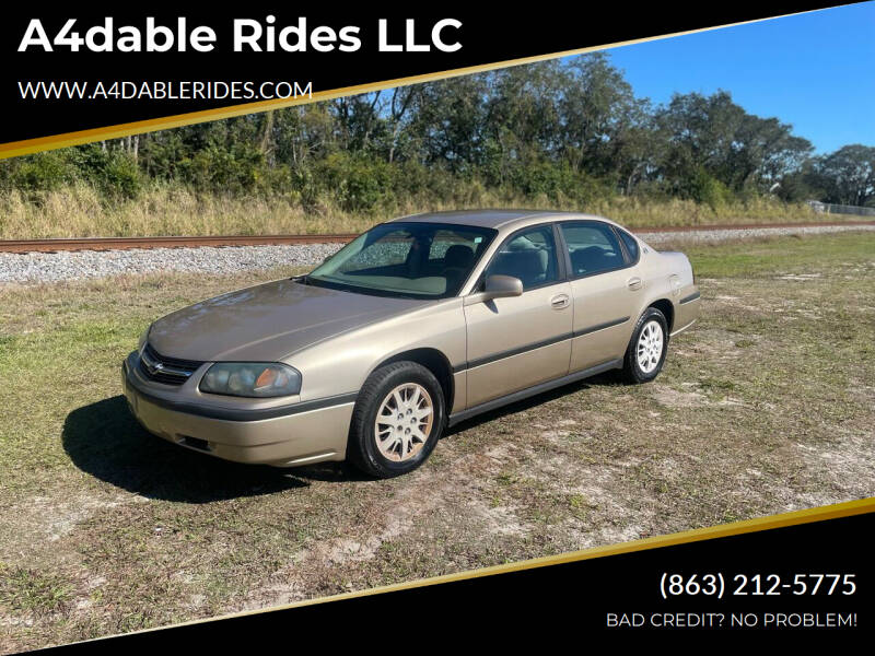 2004 Chevrolet Impala for sale at A4dable Rides LLC in Haines City FL