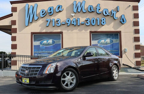 2008 Cadillac CTS for sale at MEGA MOTORS in South Houston TX