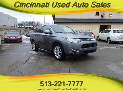 2014 Mitsubishi Outlander for sale at Cincinnati Used Auto Sales in Cincinnati OH
