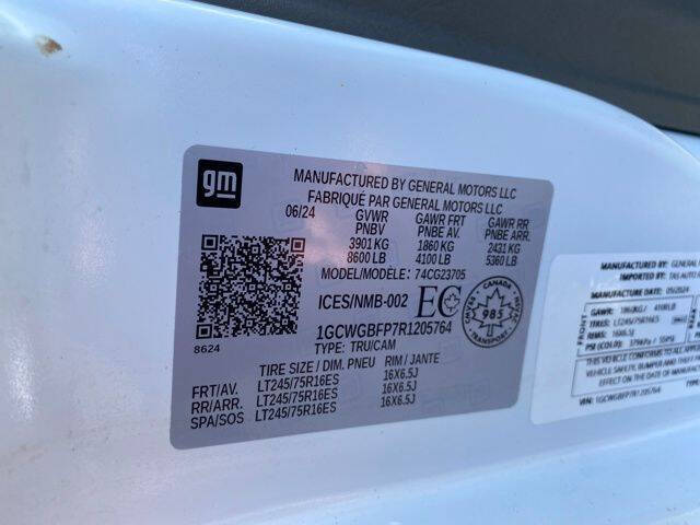 2024 Chevrolet Express 2500