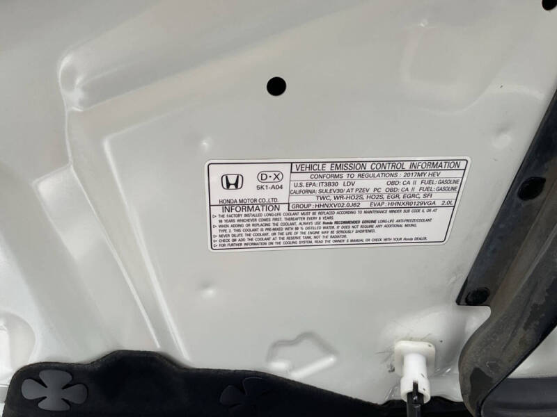 2017 Honda Accord Hybrid EX-L