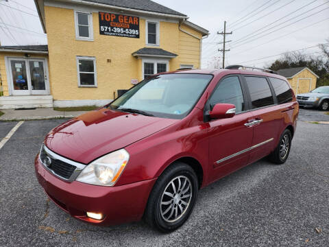 2012 Kia Sedona for sale at Top Gear Motors in Winchester VA