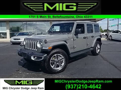 2020 Jeep Wrangler Unlimited for sale at MIG Chrysler Dodge Jeep Ram in Bellefontaine OH