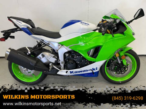 2024 Kawasaki Ninja ZX6R 40th Anniversary for sale at WILKINS MOTORSPORTS in Brewster NY