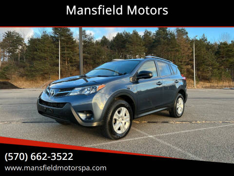 2014 Toyota RAV4 for sale at Mansfield Motors in Mansfield PA