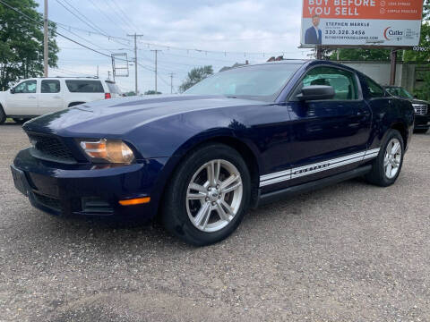 2010 Ford Mustang for sale at MEDINA WHOLESALE LLC in Wadsworth OH