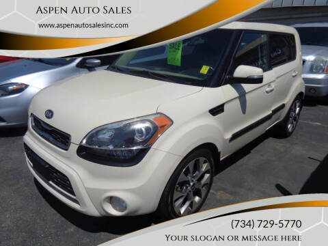 2013 Kia Soul for sale at Aspen Auto Sales in Wayne MI