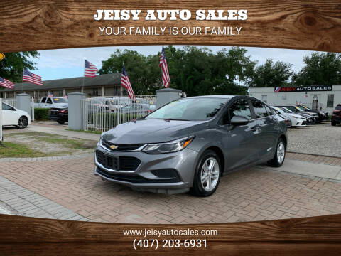 2018 Chevrolet Cruze for sale at JEISY AUTO SALES in Orlando FL