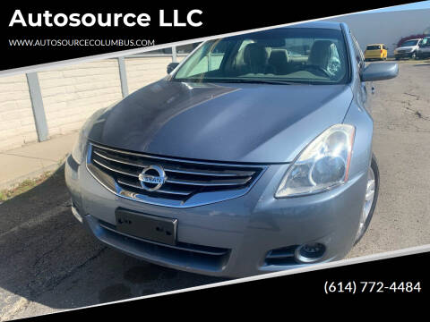 2012 Nissan Altima for sale at Autosource LLC in Columbus OH