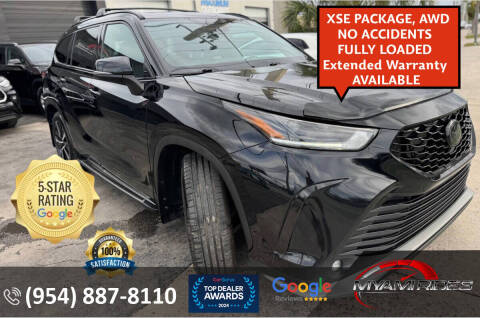 2021 Toyota Highlander XSE